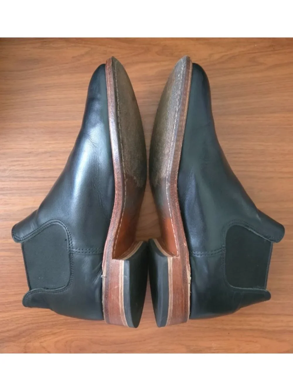 Red Wing Heritage Women's CAROL Chelsea Black Boundary Leather Boot Sz 8B (3461) - Picture 3 of 10